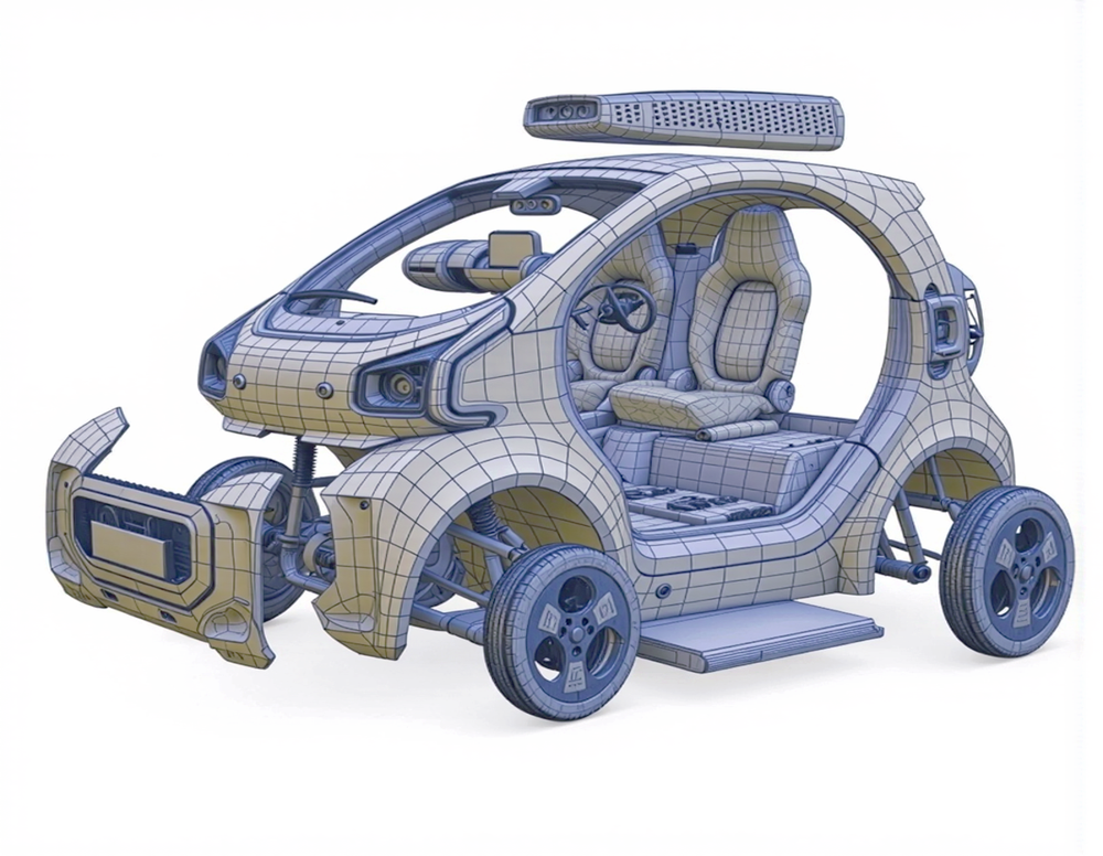 3D model preview